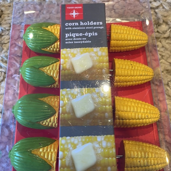 🌽Corn on the Cob Holders 🆕- NWOT - Picture 3 of 4
